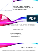 Terapia Cognitivo Conductual para Mujeres Que Sufrieron Violencia