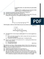 O Level Pure Physic Dynamics Revision Exercise