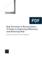 Best Practices in Reconcilation: 10 Steps To Improving Efficiency and Reducing Risk