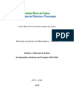 História Do Ensino Da Matemática - Anjos - 2008