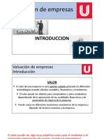 Valuación de Empresas - Introducción y Métodos