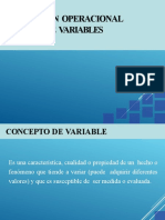 Variables en Investigacion