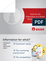 Tools For The Elaboration of Global Marketing Strategy (1) Globlal MKT 5