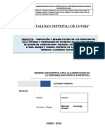 Estudio de Acreditacion de Disponibilidad Hidrica de Lucma