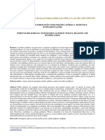 Sistema Judicial Como Política Pública