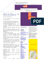 Setting Up Outlook For NUS Microsoft Exchange Server