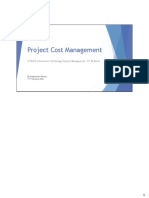 Lesson 5 - Project Cost Management