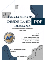 Derecho Civil Desde La Epoca Romana-1