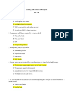 Auditing and Assurance Principles Pre Test