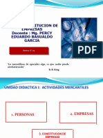 Constitucion de Empresas