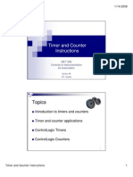 Timers and Counters Instruction PLC Tutorial