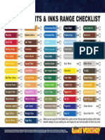 Painting Checklist Card