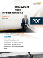 Design and Deployment of Outdoor Mesh Wireless Networks