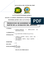 092D Ix Informe Sobre La Produccion de Anhidrido Maleico A Partir de La Oxidacion Del Benceno