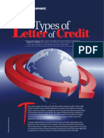 Types of Letter of Credit