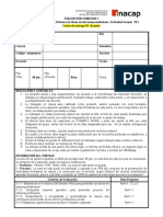 Imase Pauta y Rubrica Evaluación 3