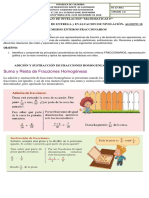 Fracciones Homogéneas y Heterogéneas