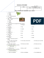 Latihan Soal KLS 2 Pat SMT2