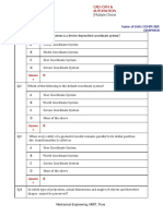 Cadcam MCQ