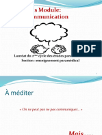 Cours de Communication. Version Finale