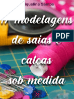 17 Modelagens de Saias e Calças Sob Medida