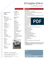 2015 Freightliner M2106 4x2: Terex HRX55 Aerial Device