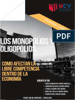 Trabajo de Economia y Derecho. Monopolios y Oligopolios