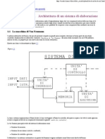 Architettura Di Un Sistema Di Elaborazione