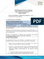 Guía de Actividades y Rúbrica de Evaluación - Fase 1 - Reconocimiento de Presaberes