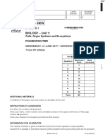 June 2017 QP - Unit 1 (F) WJEC Biology GCSE