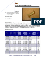 Rectangular To Circular Waveguide Transitions