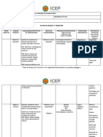 Plano de Ensino 1 Unidade - Ensino Fundamental 9 Ano