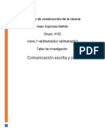 Comunicación Escrita y Oral