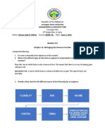 Chapter 12 - Module 13 - Activity On Managing The Finace Function