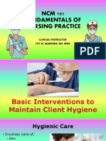 G2 NCM 101 - Hygiene