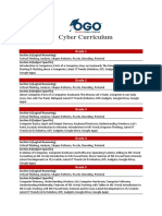 OGO Cyber-Curriculum