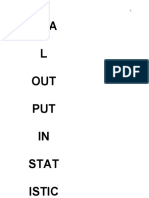 Final Output Stat - Layog, Chan, Baylen, Tablizo