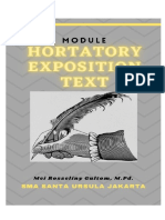 Hortatory Exposition Module (Ms. Mei Rosseliny) - Class