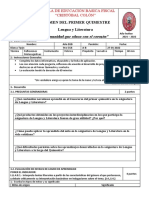 Evaluacion 2022 I Quimestre LL 9NO