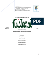 Syrategic Management Paper Format