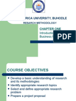 Research Methodology - Diploma (CH01)