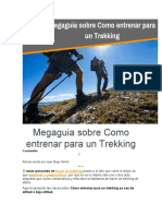 Megaguia Sobre Como Entrenar para Un Trekking