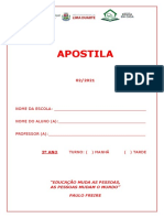 3ºano - Apostila Interdisciplinar