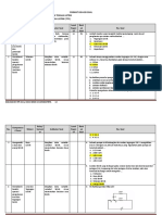 Format Kisi-Kisi Soal HOTS Mapel Estimasi Biaya Konstruksi