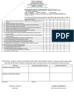 Feedback From School Head With FAR On Teachers Performance April June 2022 Dcnhs