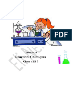 Les Reactions Chimiques-Cours Complet - EB7 - 5e