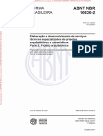 NBR 16636-2 - Elaboração e Desenvolvimento de Serviços Arq e Urb Projetos Arquitetonicos