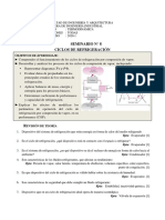 Seminario N°8 Ciclos de Refrigeración 2020-1