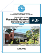 Manual de Mantenimiento Preventivo y Correctivo FCQ 2021