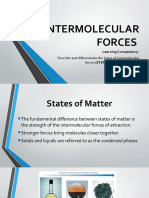 Intermolecular Forces